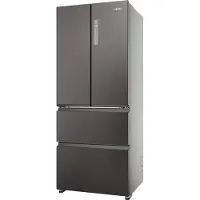 Haier HFR3718ENMD, 402 l, SN-T, 10 kg/24h, E, Fresh Zone Fach, Edelstahl
