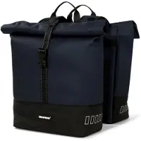 URBAN PROOF recycling Fahrradtasche DOUBLE ROLL 38L blau