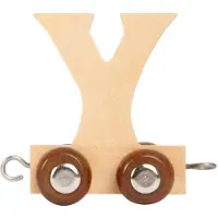 Small Foot Holz-Buchstabenzug Y - Spielzeug Buchstabe - 12 Stück