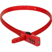 Kryptonite Click Lock Zahlen-Kabelschloss 10 Millimeter 45 Zentimeter 3-stell....