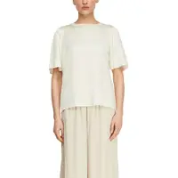 Comma T-shirts Offwhite Größe: 42 | Blusen Outlet | Damen | Weiß
