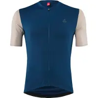 Loeffler Skys Clear Mid Full Zip Kurzarm-radtrikot