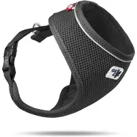 Curli Basic Geschirr Air-Mesh schwarz, Größe: XS / Gewicht: 2-4 kg