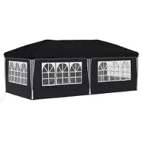 vidaXL Pop-up Partyzelt 575 x 288 x 245 cm Antrazit