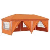 vidaXL Pop-up Partyzelt 575 x 288 x 245 cm Orange