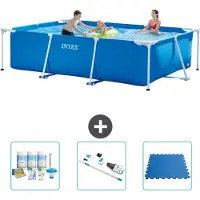 Intex Rechteckiger Frame Pool - 300x200x75 cm - 4-teilig S40217