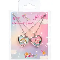Souza Set von zwei Halsketten "Best Friends" mit Herzen, !