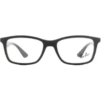 Ray-Ban Grasses RX7047 5196 Mentes noires mat Femmes