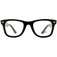Ray-Ban Quadrat Schwarz Unisex Damen Brillenfassung