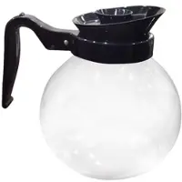 Metro Professional Ersatz-Glaskanne GGJ2018, Borosilikatglas/Kunststoff, 20x16.5x18 cm, 1.8 L, beständig bis 185°C, transparent