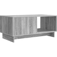 vidaXL Couchtisch Sonoma-Grau 90 x 50 x 40 cm Holzwerkstoff