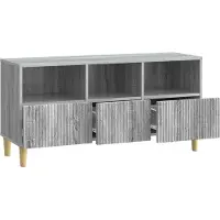 vidaXL TV-Schränk Graues Sonoma 102 x 34,5 x 50 cm Holzwerkstoff