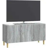 vidaXL TV-Schränk Graues Sonoma 99 x 34,5 x 50 cm Holzwerkstoff