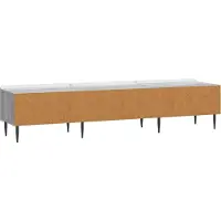 vidaXL TV-Schränk Graues Sonoma 147 x 34,5 x 32 cm Holzwerkstoff
