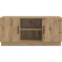 vidaXL TV-Schränk 102 x 34,5 x 47 cm Artisan-Eiche Holzwerkstoff