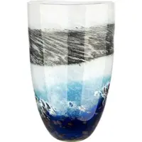 Gilde Vase Oceano Blau 29 cm x Ø 16 cm