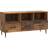 vidaXL TV-Schränk Altholz 102 x 34,5 x 50 cm Holzwerkstoff