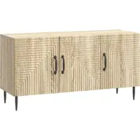 vidaXL TV-Schränk Sonoma-Eiche 99 x 34,5 x 50 cm Holzwerkstoff