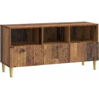vidaXL TV-Schränk Altholz 102 x 34,5 x 50 cm Holzwerkstoff