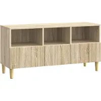vidaXL TV-Schränk Sonoma-Eiche 102 x 34,5 x 50 cm Holzwerkstoff