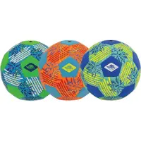 Schildkröt Ball Neopren Beachsoccerball, Größe 5, Ø 21 cm, normale Größe, farblich sortiert, griffige textile Oberfläche, salzwasserfest, ideal für Strand & Garten, 970287