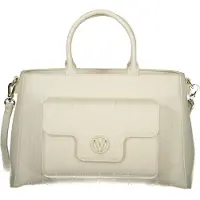 Mario Valentino Bianco Polyurethan Damenhandtasche