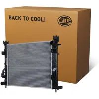 Hella 8MK 366 300-301 Kühler Wasserkühler Motorkühler für RENAULT Clio IV Schrägheck (BH) Captur (J5, H5) Clio IV Grandtour (KH) CLIO IV Kasten Duster