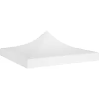 Prolenta Maison Exclusive - Partyzelt-Dach 2x2 m Weiß 270 g/m²