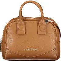 Valentino Braune Damenhandtasche mit Schulterriemen und Reißverschluss