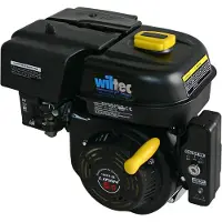 Wiltec LIFAN 168 FD-2B E-Start Benzinmotor mit 6,5 PS Einzylinder für Kleinmaschinen & Karts, luftgekühlter 4-Takt Motor mit 19,05 mm Kurbelwelle, OHV-Ventilsteuerung & 196 cc Hubraum