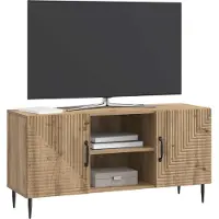 vidaXL TV-Schränk 102 x 34,5 x 50 cm Artisan-Eiche Holzwerkstoff