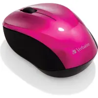 Verbatim Go Nano, RF Wireless, 1600 DPI, Pink