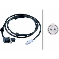 Hella Sensor Raddrehzahl 2-polig Hallsensor 1.355 mm Kabel für u.a. FIAT DUCATO