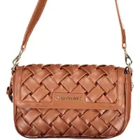 Mario Valentino Elegante braune Damentasche mit vielseitigen Trageriemen und Details