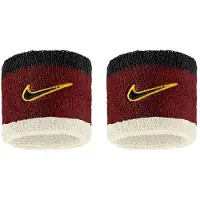Nike Accessories Swoosh Classic Handgelenkband 2 Einheiten Rot Rot One Size
