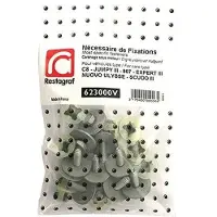 Restagraf 18x Halteclipsatz Karosserie 623000V Motorraum unten passend für PEUGEOT 807 MPV