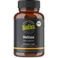 Biotiva Melissen Kapseln Bio 82 g