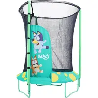 Tp Toys Trampolin – Ø 140 cm – Schwarz – – BLUEY