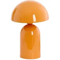 Light & Living Pilztischlampe Tolima Glanzorange - Ø 23 cm