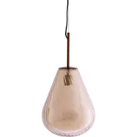 Light & Living - hängeleuchte - Leona - bronze - glas - Ø 33cm - E27 - 2994818