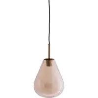 Light & Living Hängeleuchte - bronze - Leona - glas - Ø 25cm - E27 - 2994718 -
