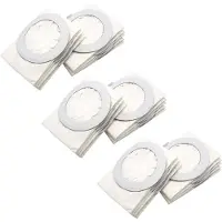 VHBW 30x Staubbeutel Ersatz für Nilfisk 1471098000, 1471098500 für Staubsauger - 21cm x 16cm Weiß