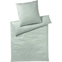 Elegante Bambus-Baumwoll-Satin-Bettwäsche-Garnitur Chamber Farbe Grün Größe 135x200+80x80