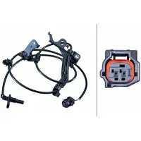 Hella Sensor Raddrehzahl 2-polig Hall 1.255 mm Kabel für u.a. TOYOTA COROLLA