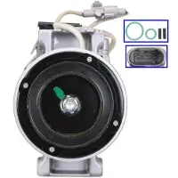 Walker WCP00147 Klimaanlage Klimakompressor PAG 46 R134a für BMW 3 Touring (E91) 3 Limousine (E90) 1 Schrägheck (E87) 5 Limousine (E60) 5 Touring X1
