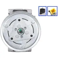Walker WCP00001 Klimaanlage Klimakompressor PAG 46 R134a passend für PEUGEOT 2008 Kombi (CU) 207 (WA, WC) 207 CC (WD) 208 I Schrägheck (CA, CC)