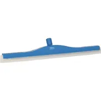 Vikan 7764-3 klassischer Bodenzieher 60 cm blau, flexibler Hals, weiße Kassette