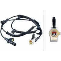 Hella ABS Sensor Raddrehzahl Hinten für FORD USA F-150 Pickup 6PU 358 251-761