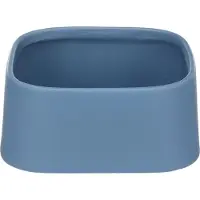 Flamingo Futter- und Trinknapf Zara quadratisch blau, Fassungsvermögen: 900 ml