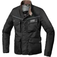 Spidi Originals Enduro Motorrad Textiljacke Farbe: Schwarz, Grösse: M